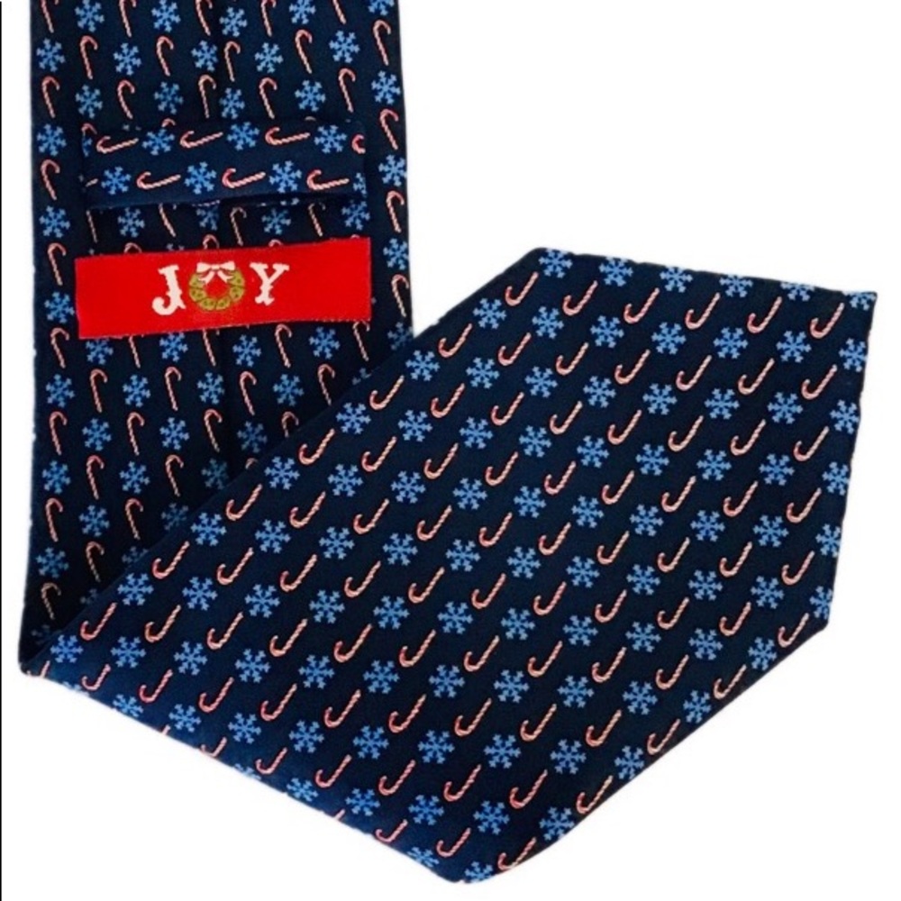 ❄️Fun Christmas NeckTie Snow Flakes & Candy Canes
